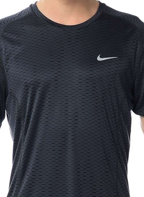 Original Mens Nike Dri-FIT Miler Fuse - Anthracite 717803 060 - Size M